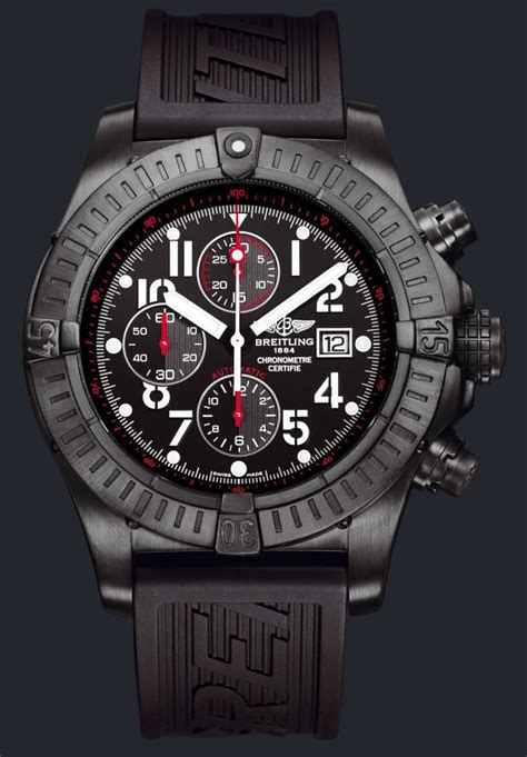 breitling super avenger black steel price|breitling super avenger price list.